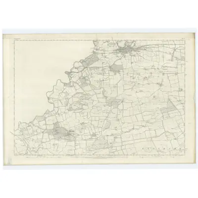 1854 Map of Linlithgowshire, Sheet 5, 1856 Print