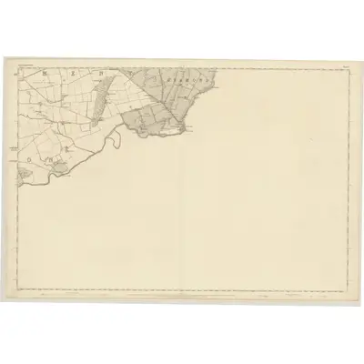 1854 Map of Linlithgowshire, Sheet 7, 1856 Print