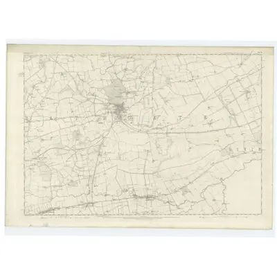 1854 Map of Linlithgowshire, Sheet 9, 1856 Print