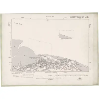 1914 Map of Linlithgowshire Sheet nI.SE, 1921 Print