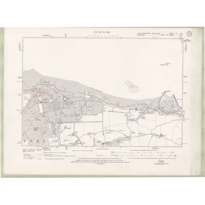 1914 Map of Linlithgowshire Sheet nIV.NE, 1922 Print