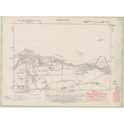 1948 Map of Linlithgowshire Sheet nIV.NE, 1951 Print