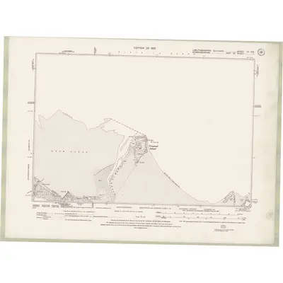 1914 Map of Linlithgowshire Sheet nV.NE, 1922 Print