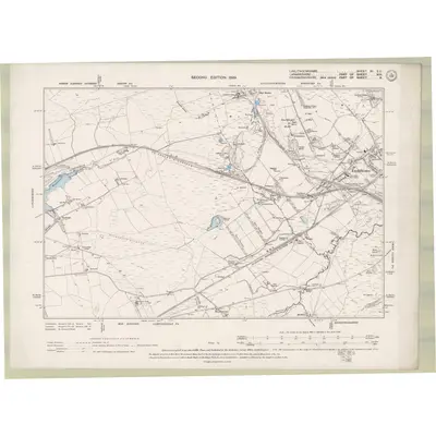 1895 Map of Linlithgowshire Sheet XI.SE, 1899 Print