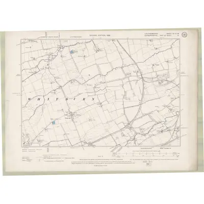 1895 Map of Linlithgowshire Sheet XII.NW, 1898 Print