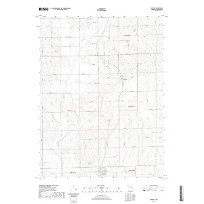 2017 Map of Linneus, 2017 Print