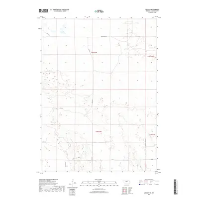 2017 Map of Linscott SW, 2017 Print