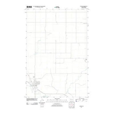 2011 Map of Linton, 2011 Print
