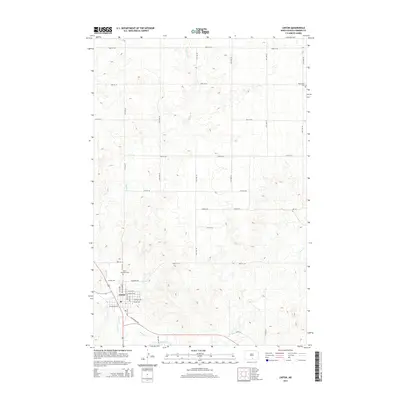 2014 Map of Linton, 2014 Print