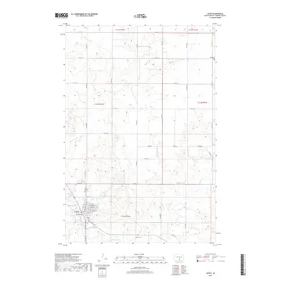 2017 Map of Linton, 2017 Print