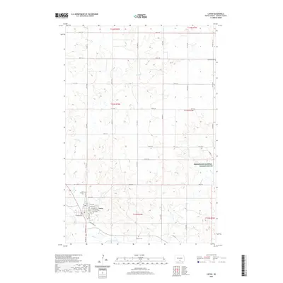 2020 Map of Linton, 2020 Print
