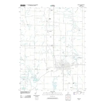 2010 Map of Linton, 2010 Print