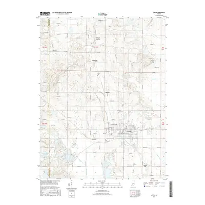 2016 Map of Linton, 2016 Print