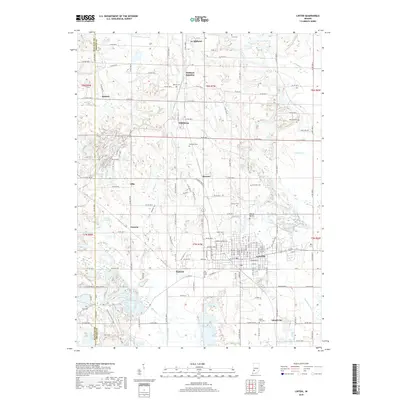 2019 Map of Linton, 2019 Print