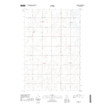 2020 Map of Linton NE, 2020 Print
