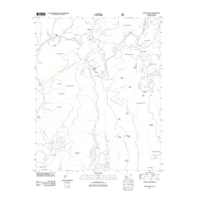 2011 Map of Linville Falls, 2011 Print