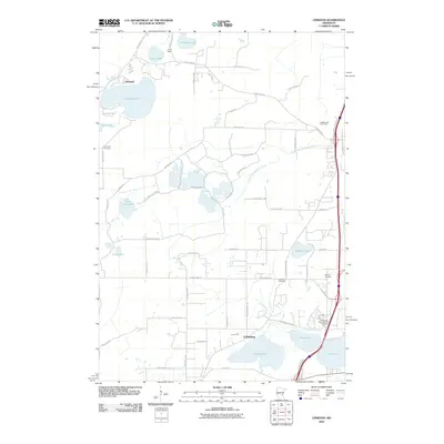 2010 Map of Linwood, 2010 Print