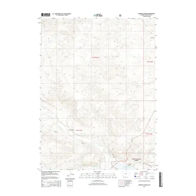 2015 Map of Linwood Canyon, 2015 Print