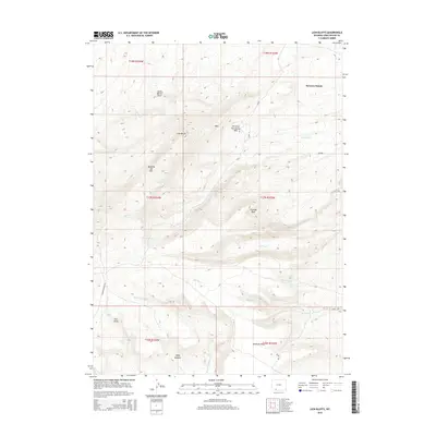 2015 Map of Lion Bluffs, 2015 Print