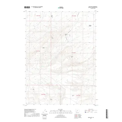 2017 Map of Lion Bluffs, 2017 Print