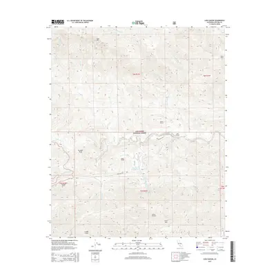 2015 Map of Lion Canyon, 2015 Print