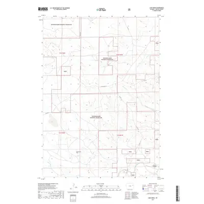 2017 Map of Lion Creek, 2017 Print