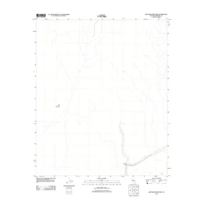 2012 Map of Lion Head Mountain, 2012 Print