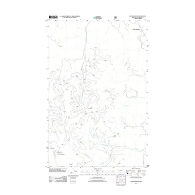 2011 Map of Lion Mountain, 2011 Print