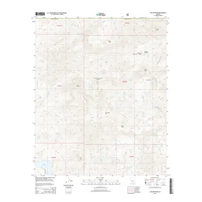 2014 Map of Lion Mountain, 2014 Print