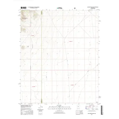 2017 Map of Lion Mountain NW, 2017 Print