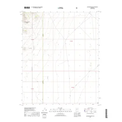 2020 Map of Lion Mountain NW, 2020 Print