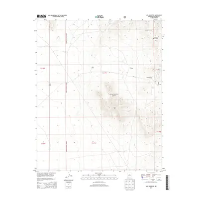 2013 Map of Lion Mountain, 2013 Print