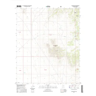 2017 Map of Lion Mountain, 2017 Print