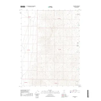 2018 Map of Lion Spring, 2018 Print