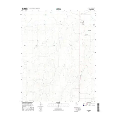 2016 Map of Lipscomb, 2016 Print