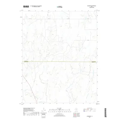 2019 Map of Lipscomb SW, 2019 Print