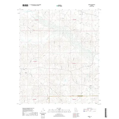 2018 Map of Lisbon, 2018 Print