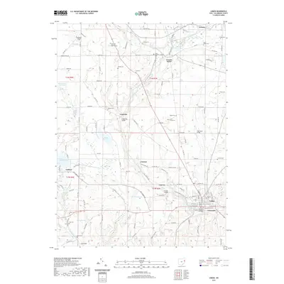 2019 Map of Lisbon, 2019 Print