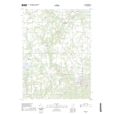 2023 Map of Lisbon, 2023 Print