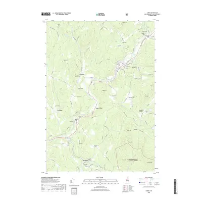 2018 Map of Lisbon, 2018 Print