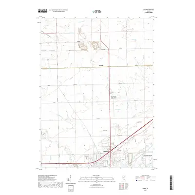 2021 Map of Lisbon, 2021 Print