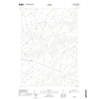 2019 Map of Lisbon, 2019 Print