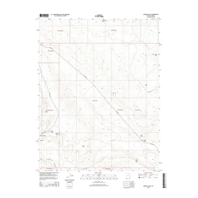 2014 Map of Lisbon Valley, 2014 Print