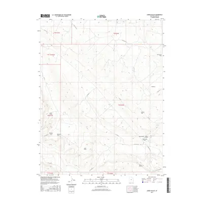 2017 Map of Lisbon Valley, 2017 Print