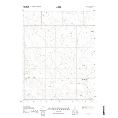 2020 Map of Lisbon Valley, 2020 Print