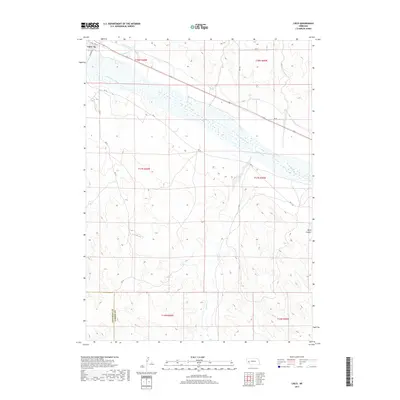 2017 Map of Lisco, 2017 Print