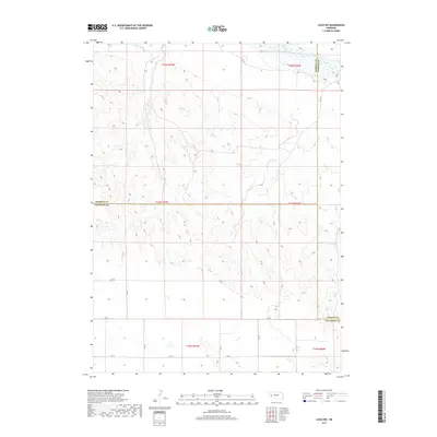 2017 Map of Lisco NW, 2017 Print