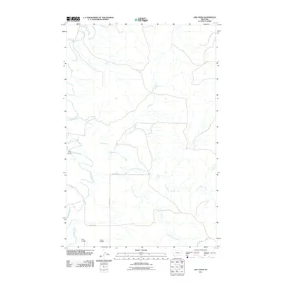2011 Map of Lisk Creek, 2011 Print