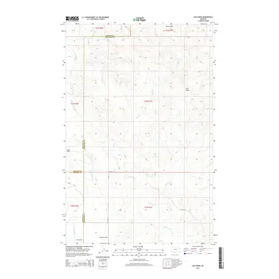 2014 Map of Lisk Creek, 2014 Print