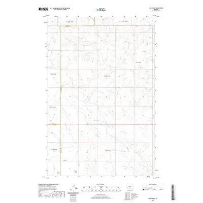 2020 Map of Lisk Creek, 2020 Print